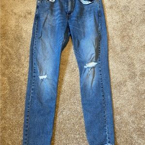 Levi’s 512 ripped jeans